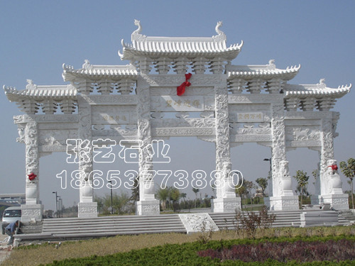 石雕牌坊的保养技巧